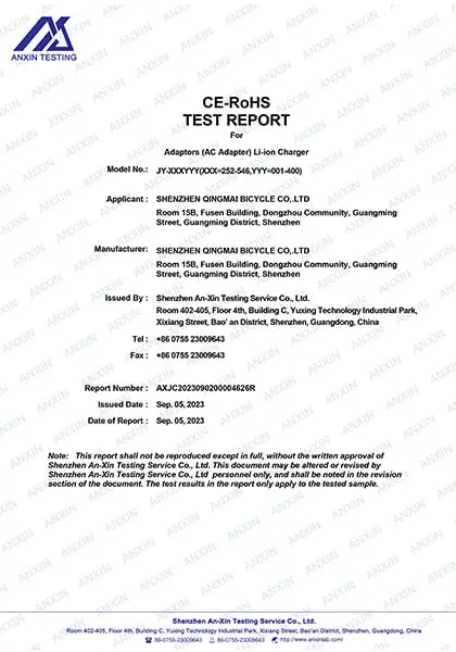 Relat&oacute;rio de teste