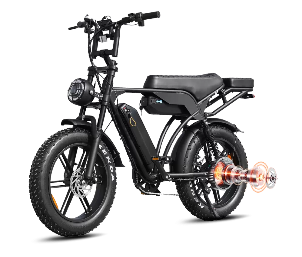 Motor de pot&ecirc;ncia total de 500 W