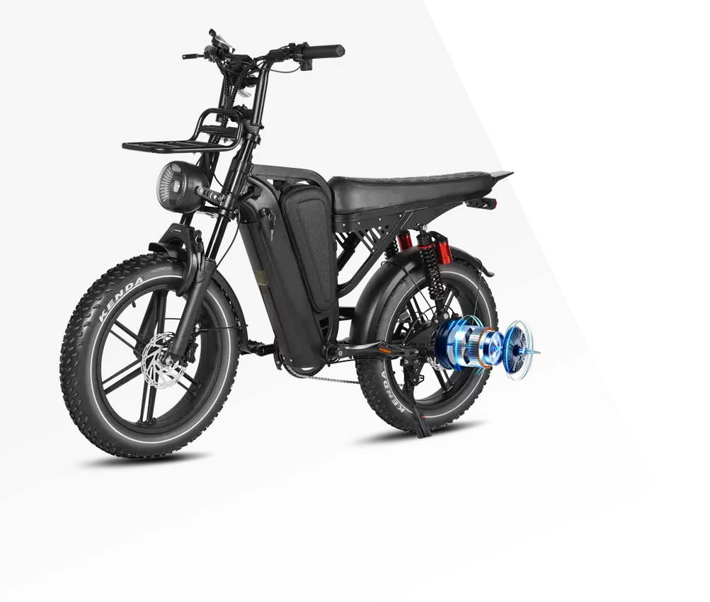 Motor de potência total de 500 W