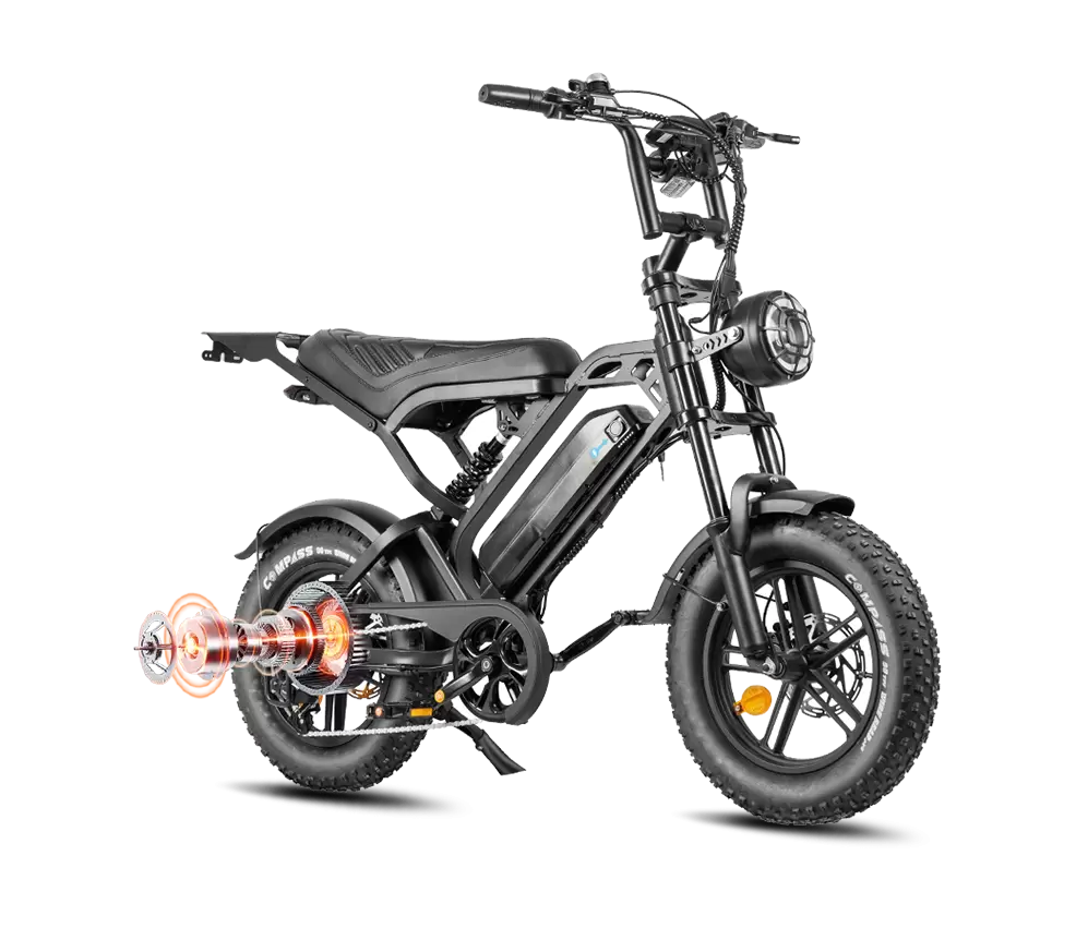 Motor de potência total de 250 W