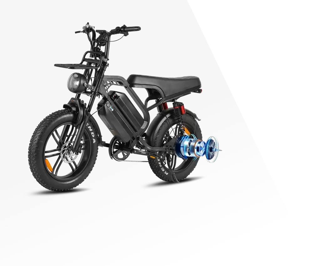 Motor de potência total de 500 W