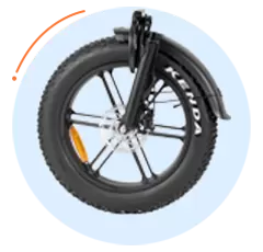 E-Bike popular com pneus gordos