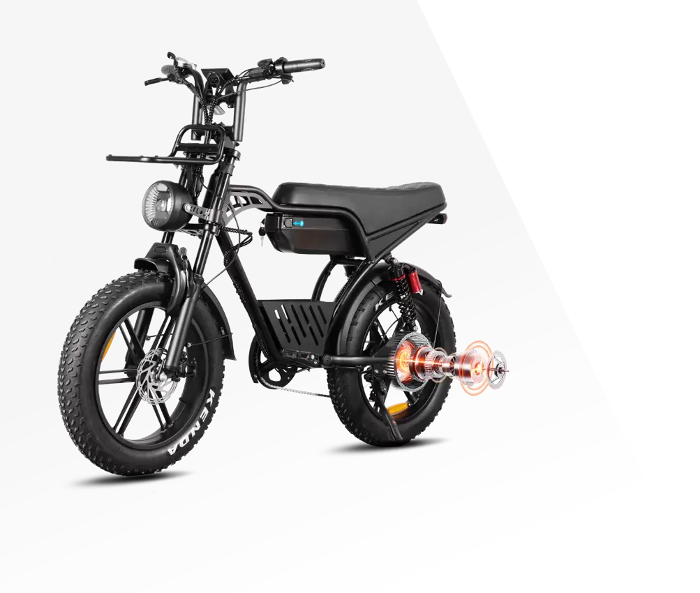 Motor de pot&ecirc;ncia total de 500 W