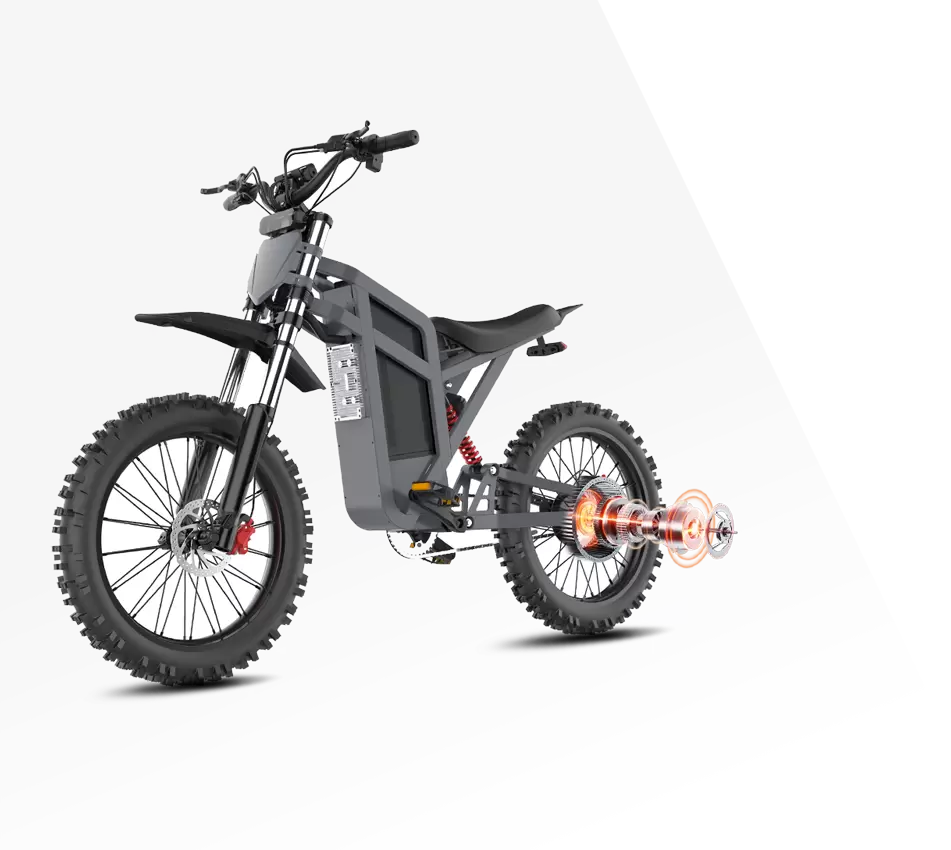 Motor de potência total de 1500 W