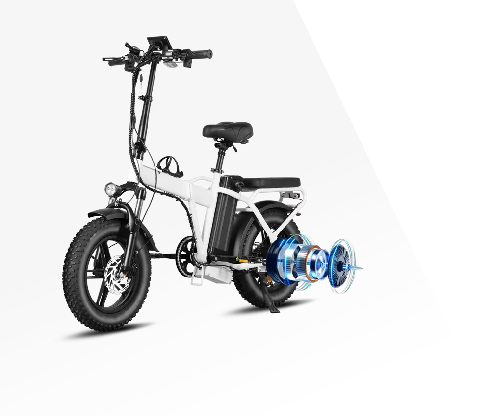 Motor de potência total de 500 W