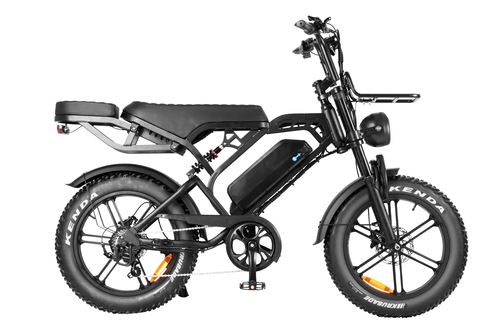Bicicletas el&eacute;tricas com pneus gordos
