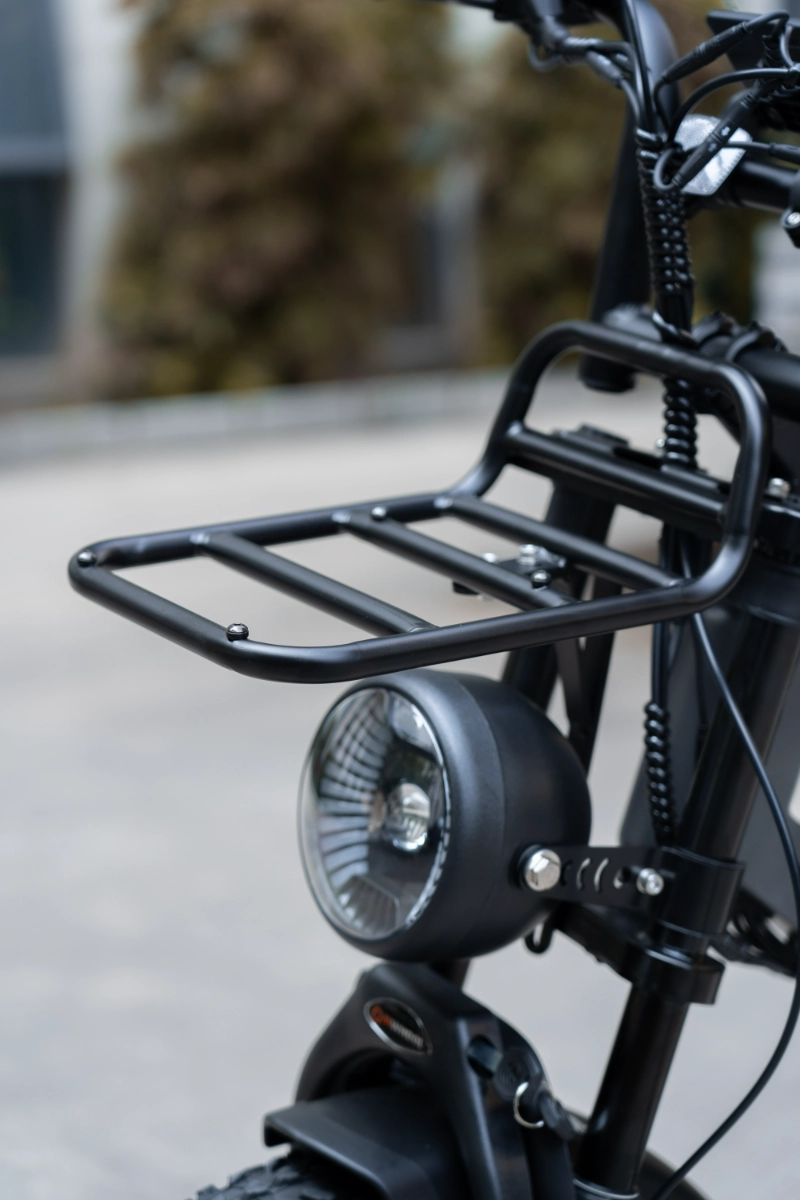 Ebike com pneu gordo de longo alcance