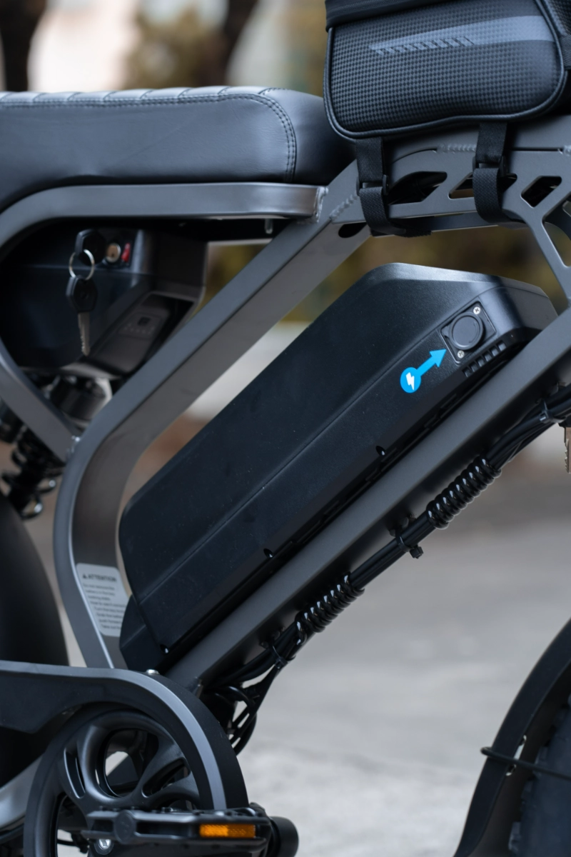Design de bicicleta el&eacute;trica gorda para todo o terreno para deslocamento di&aacute;rio e conforto off-road